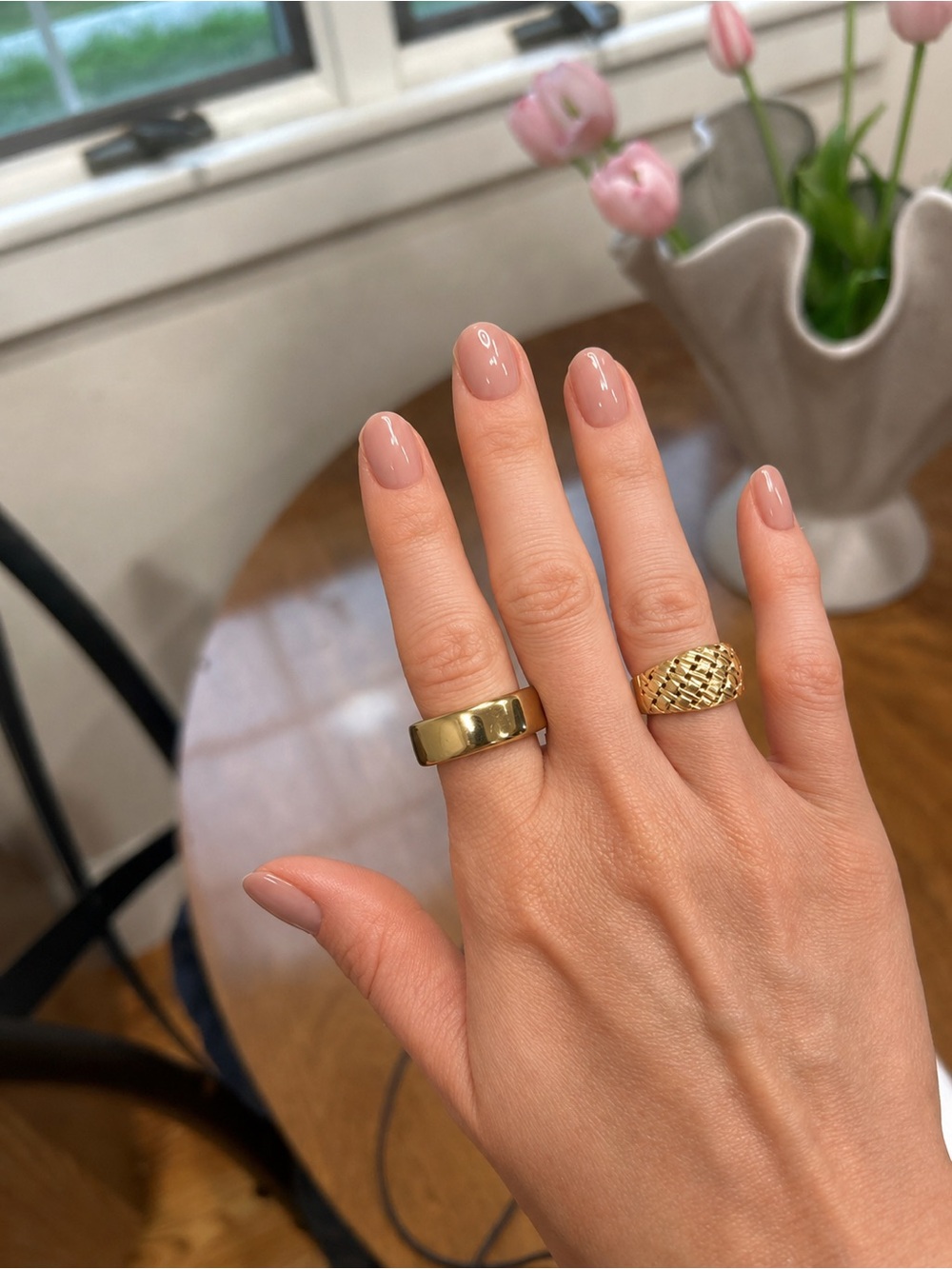 Gold Oura Ring Gen 3 size 8